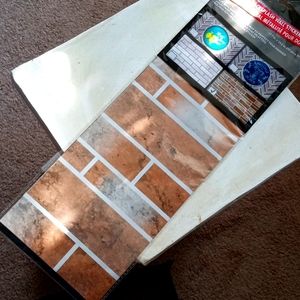 Backsplash 17.7"x 29.5" wall sticker brick design